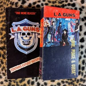 L.A. Guns VHS set (2)